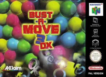 Bust-A-Move 3 DX (Europe) box cover front